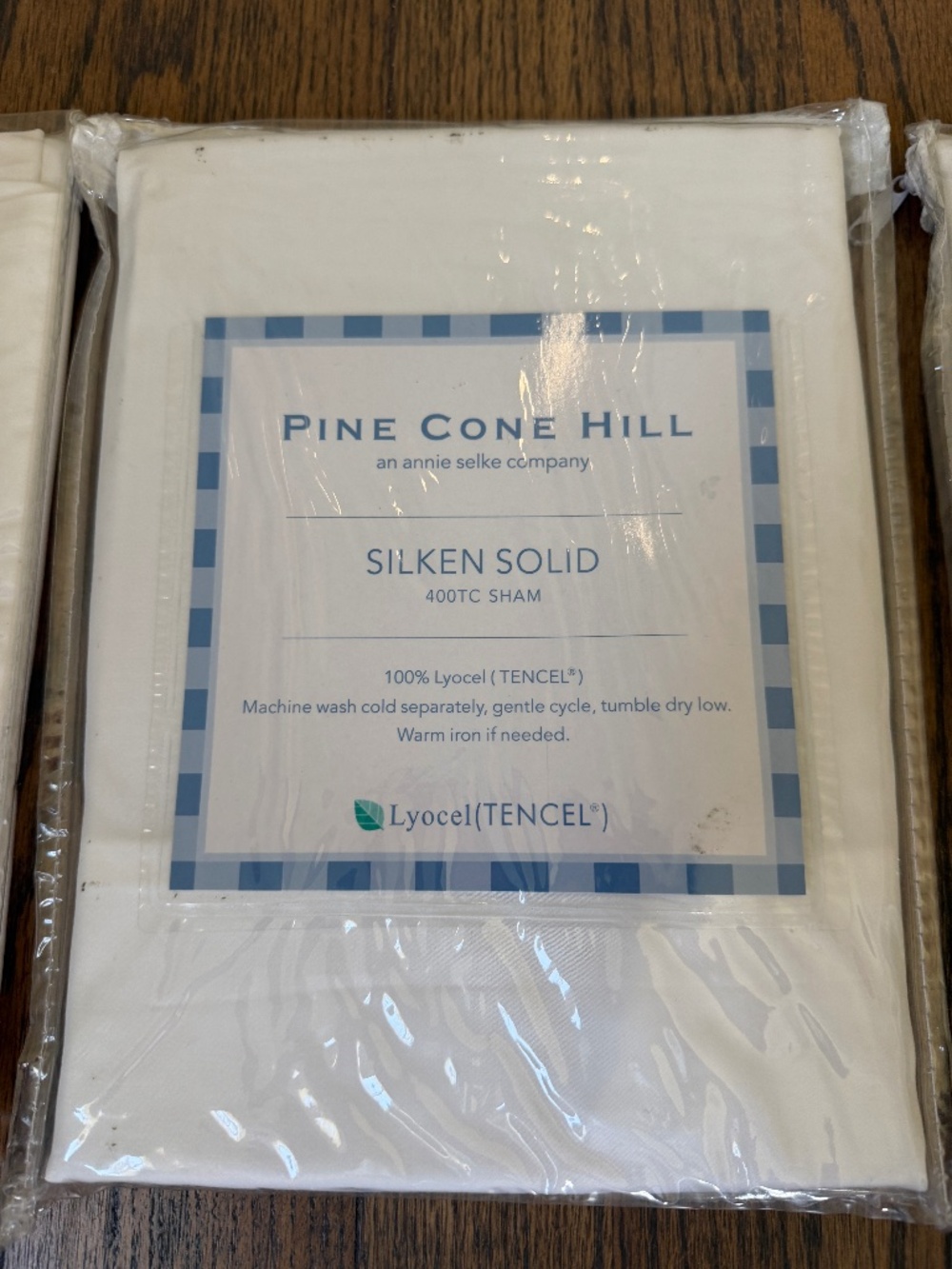 NEW Pine Cone Hill Silken Solid Euro Sham